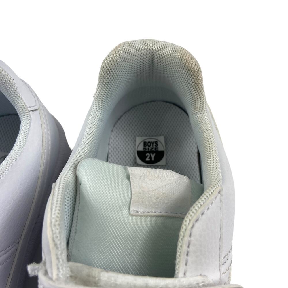 Nike Court Royale PSV White Youth Sneakers Size Boys 2Y - Picture 7 of 7